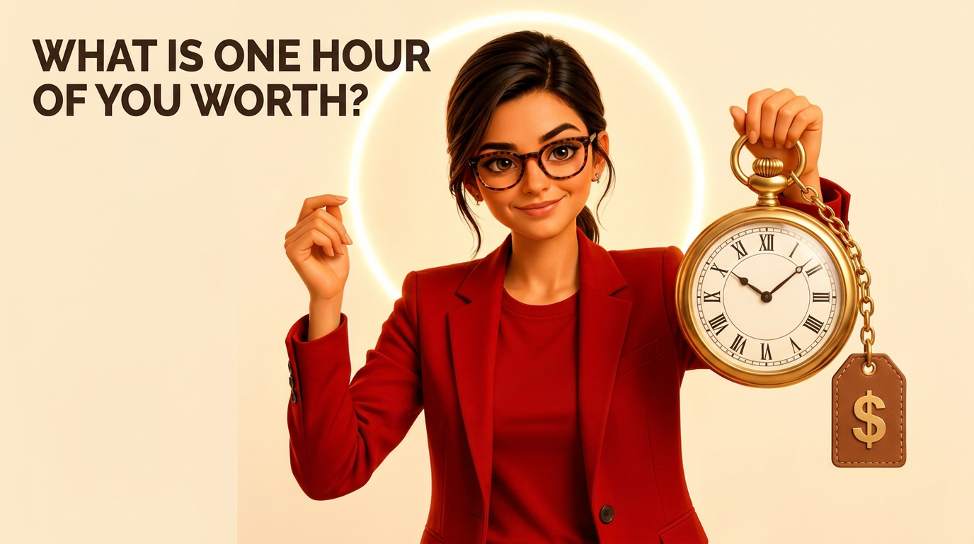 What is one hour of you worth?
