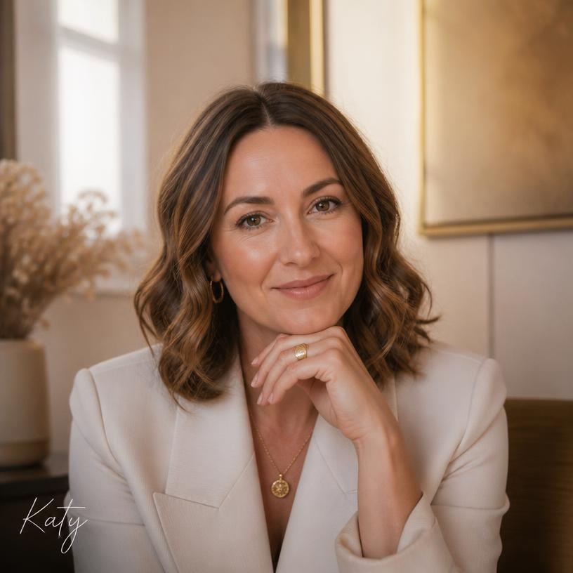 Katy, calm founder working 10 hours a week