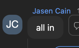 A real text from a Sabi user