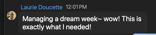A real text from a Sabi user