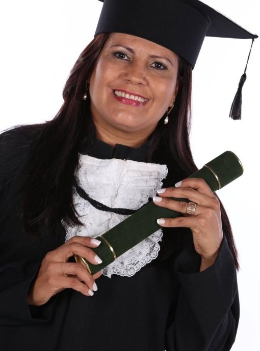 Mom's graduation
