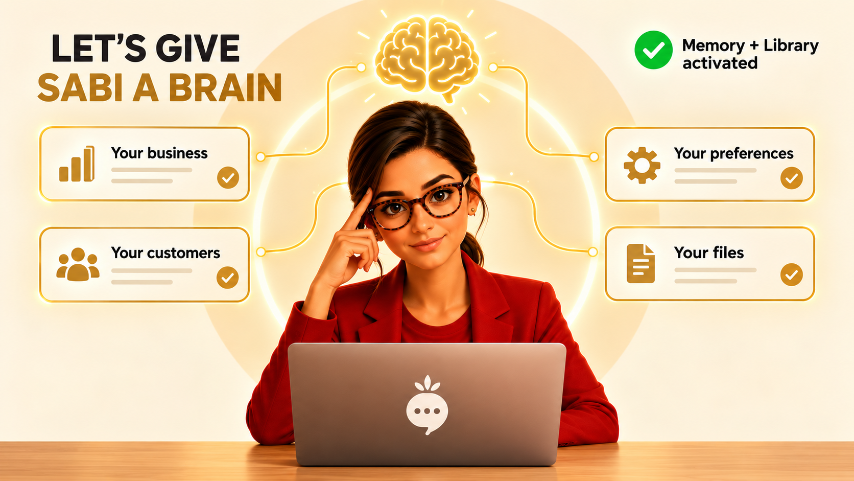 Let's give Sabi a brain